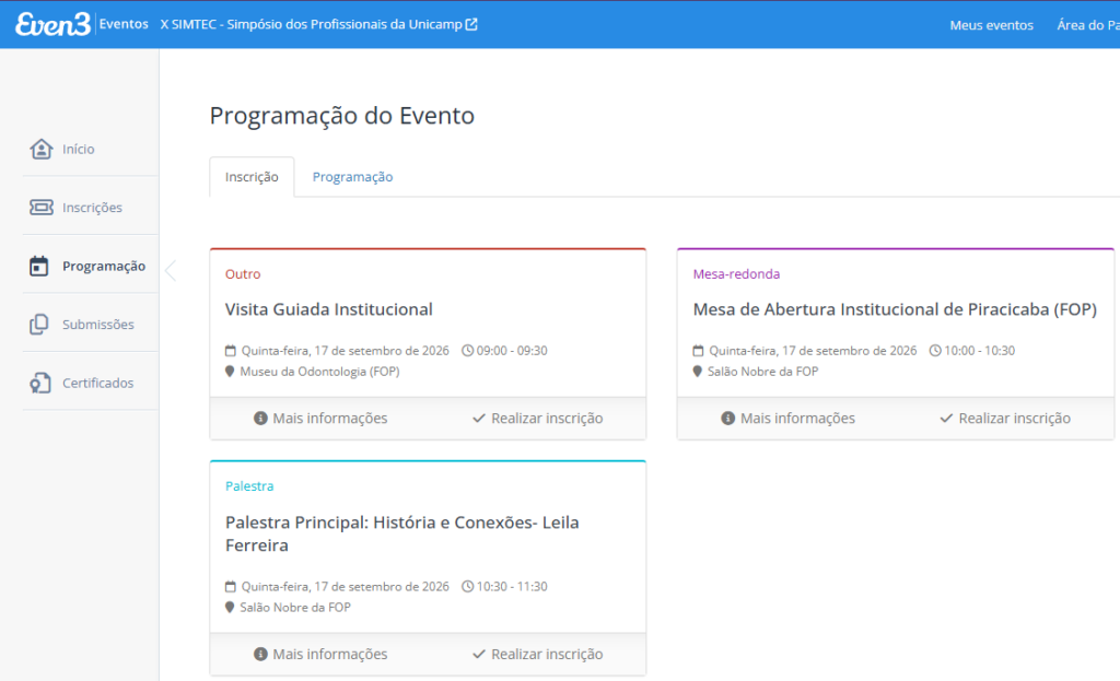 Programação